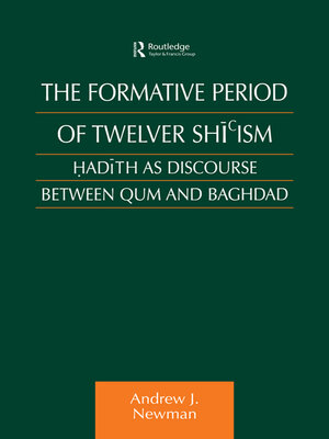 cover image of The Formative Period of Twelver Shi'ism